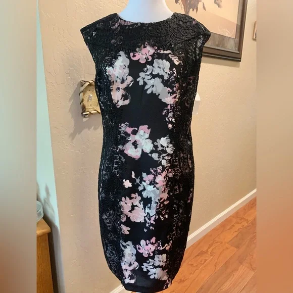 Saks Fifth Avenue | Dresses | Saks Fifth Avenue Dress With Lace  Embellishments | Poshmark